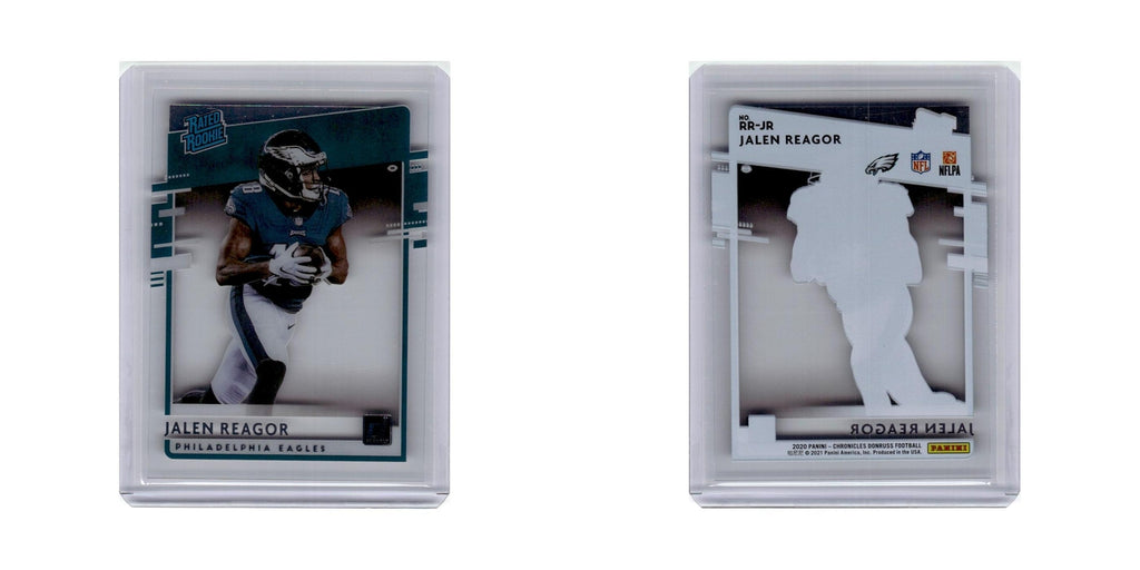 Jalen Reagor 2020 Donruss Clearly Rated Rookie #RR-JR Philadelphia Eagles NM