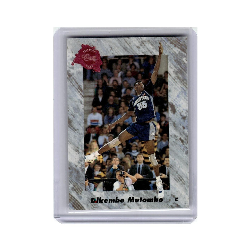 Dikembe Mutombo 1991 Classic Draft Picks #151 Basketball Card NM