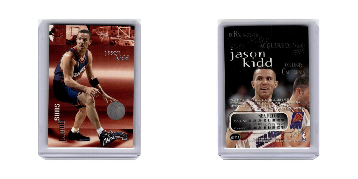 Jason Kidd 1998 Skybox Thunder #111 Phoenix Suns Basketball Card NM