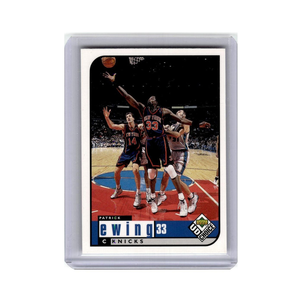 Patrick Ewing 1998 UD Choice #95 New York Knicks Basketball Card NM