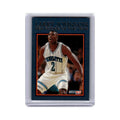 Larry Johnson 1992 Fleer #14 Charlotte Hornets Basketball Card NM