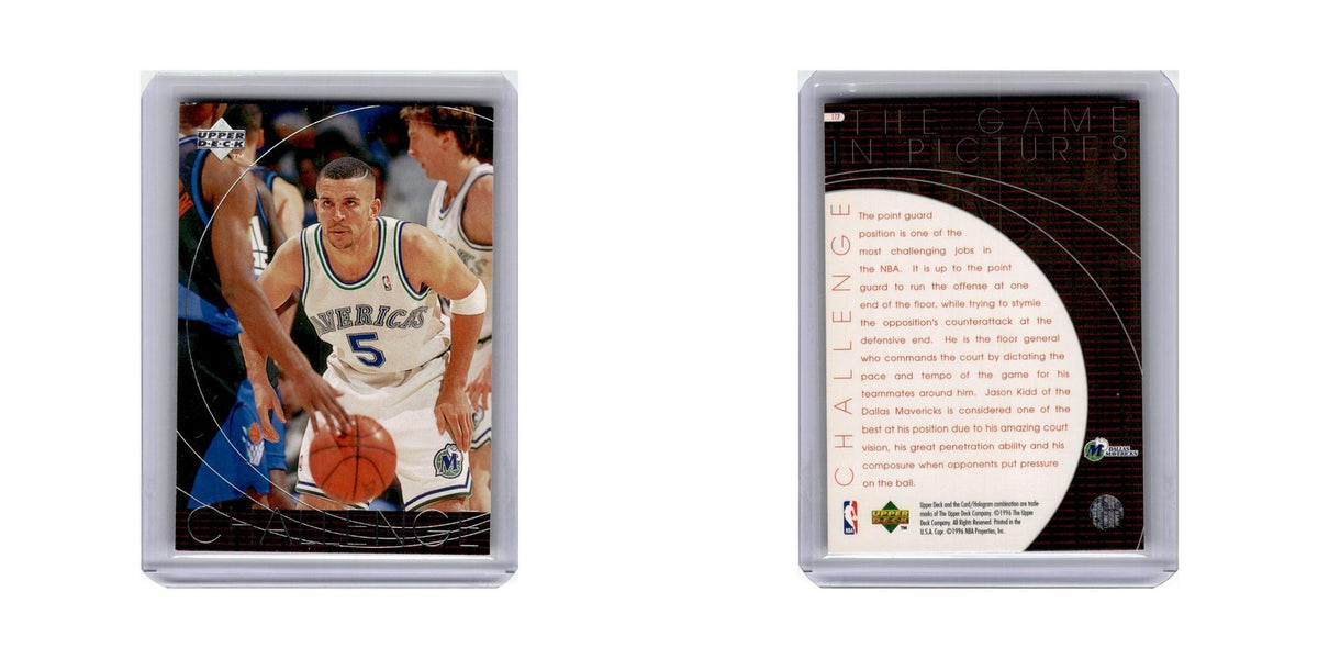 Jason Kidd 1996 Upper Deck #177 Dallas Mavericks Basketball Card NM