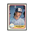 1981 Fleer Preston Hanna Baseball Cards #264
