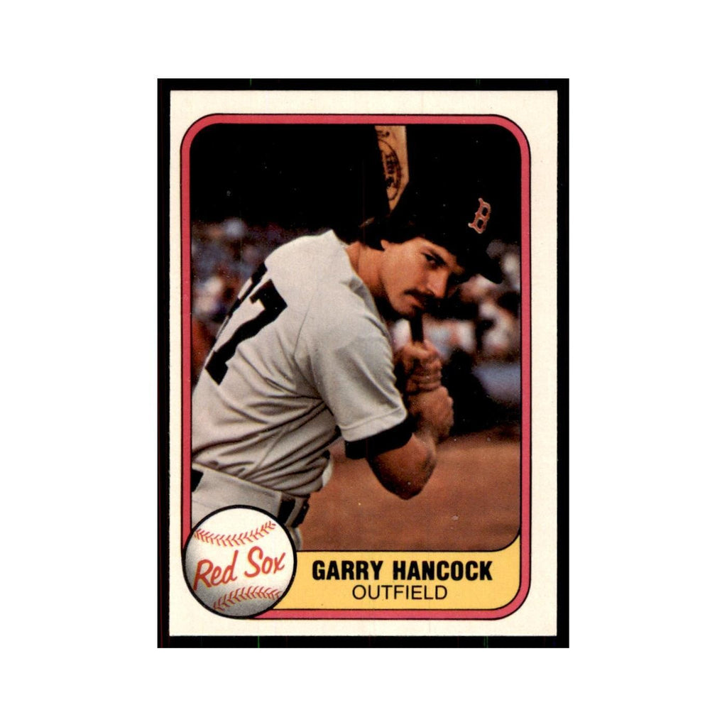 1981 Fleer Garry Hancock Baseball Cards #229