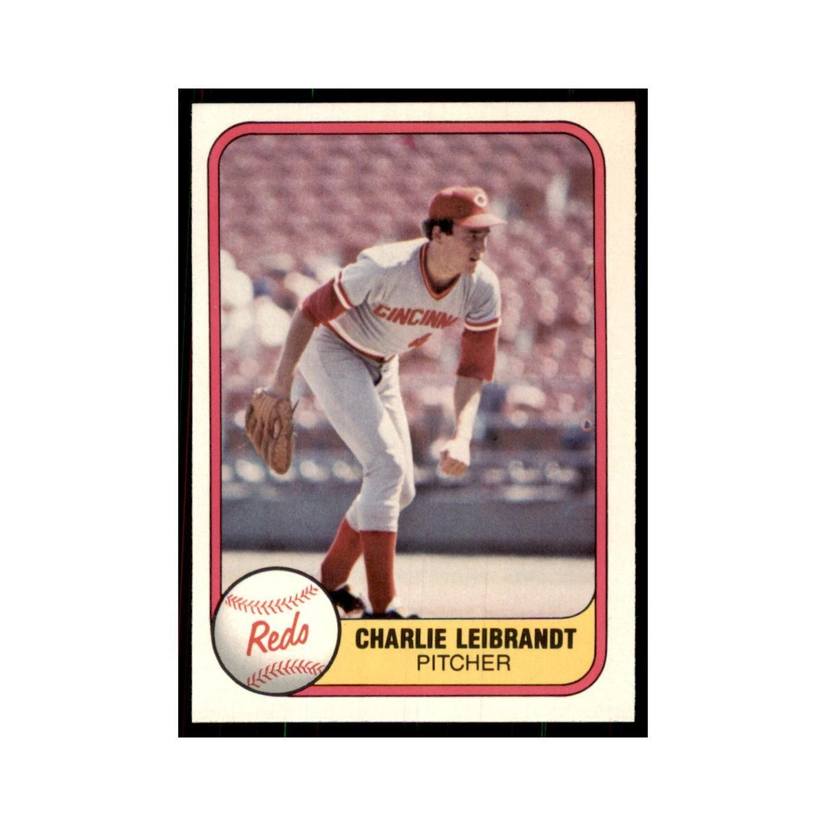 1981 Fleer Charlie Leibrandt Baseball Cards #208