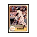 1981 Fleer Rich Dauer Baseball Cards #182