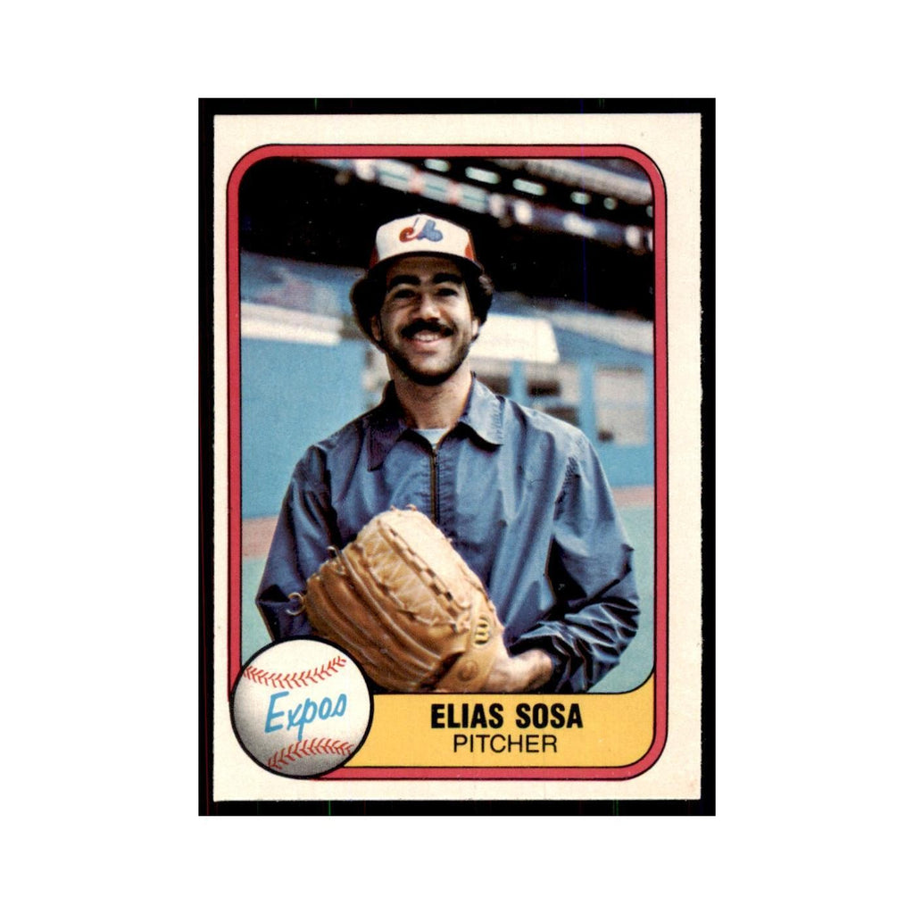 1981 Fleer Elias Sosa Baseball Cards #151