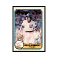 1981 Fleer Willie Hernandez Baseball Cards #310