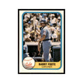 1981 Fleer Barry Foote Baseball Cards #313
