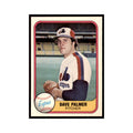 1981 Fleer Dave Palmer Baseball Cards #160
