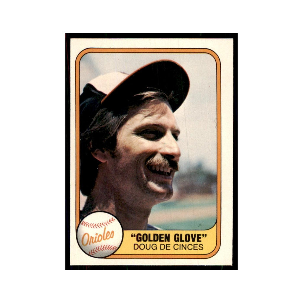 1981 Fleer Doug DeCinces Baseball Cards #195