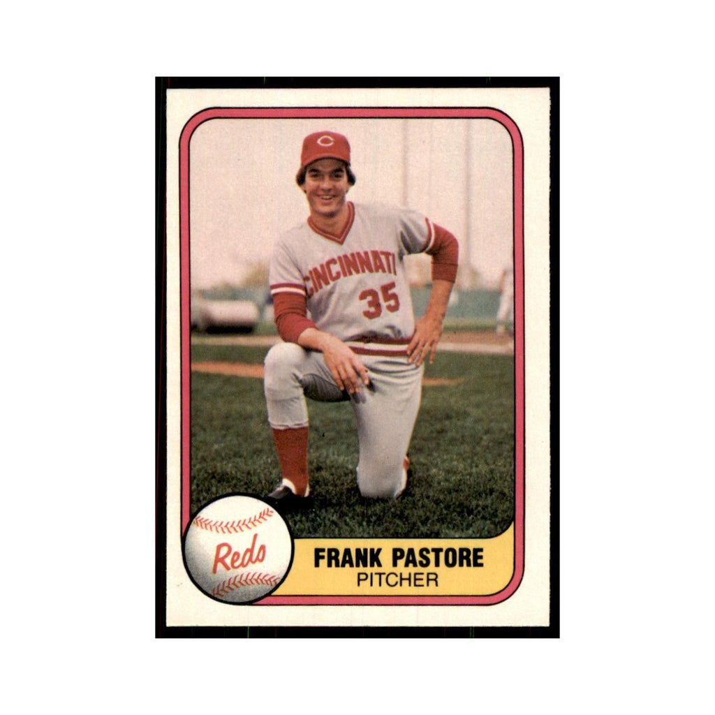 1981 Fleer Frank Pastore Baseball Cards #204