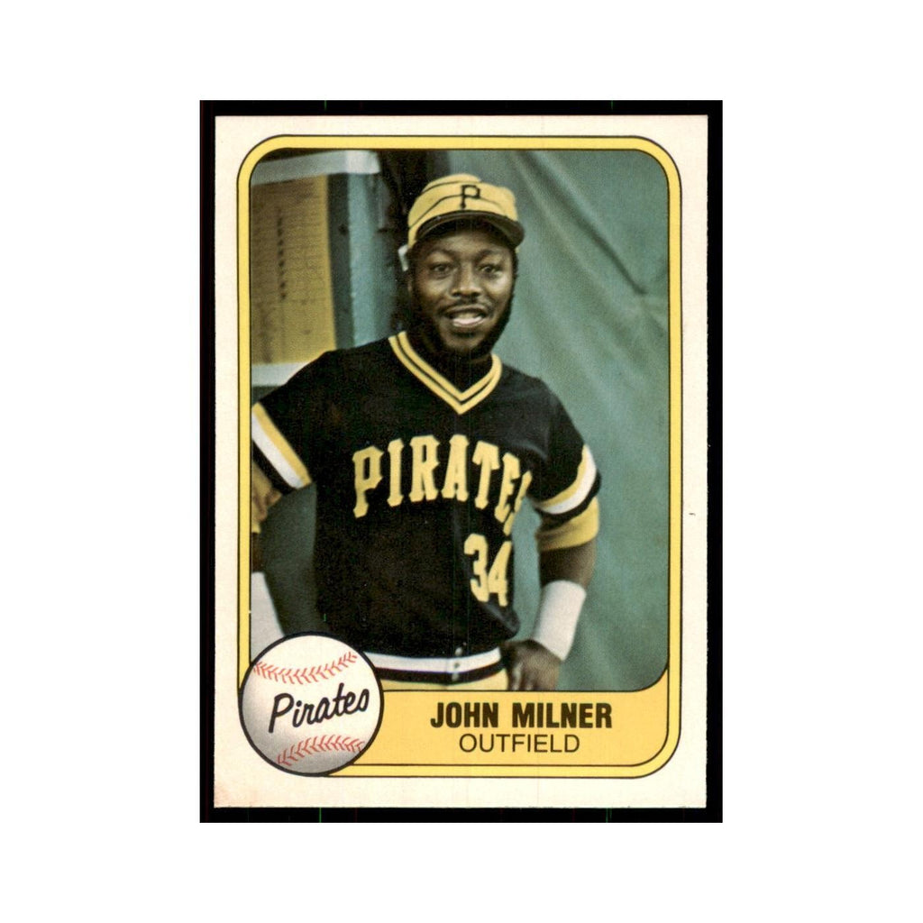 1981 Fleer John Milner Baseball Cards #386