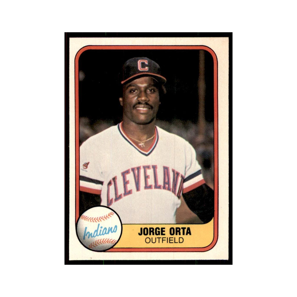 1981 Fleer Jorge Orta Baseball Cards #388