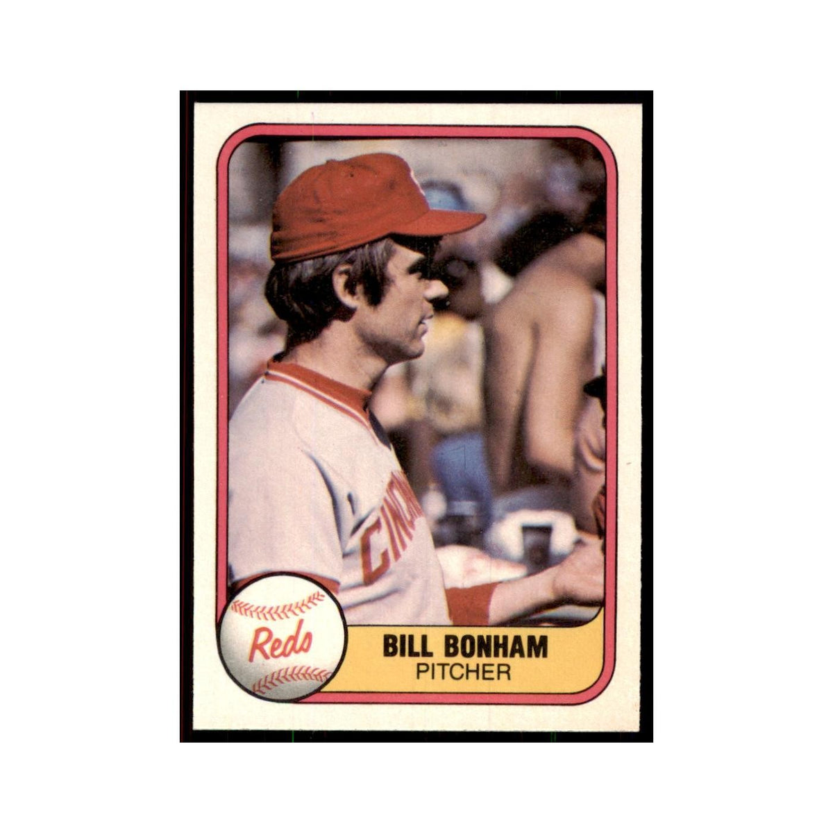 1981 Fleer Bill Bonham Baseball Cards #215
