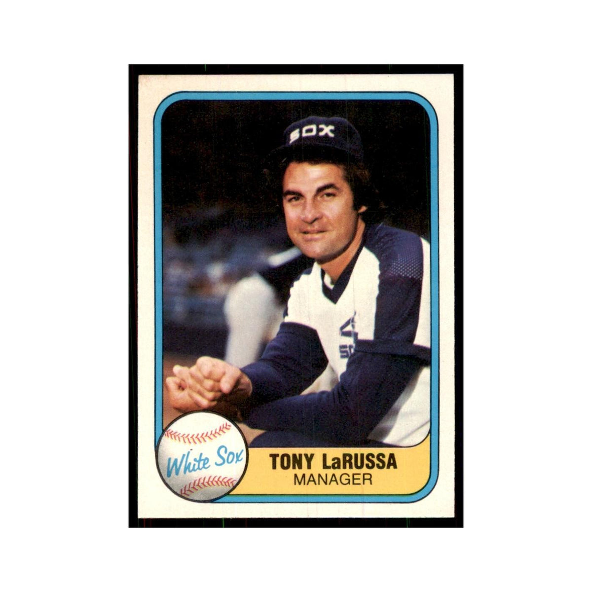 1981 Fleer Tony LaRussa Baseball Cards #344