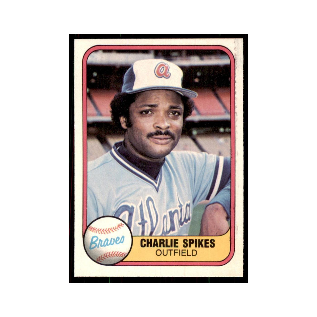 1981 Fleer Charlie Spikes Baseball Cards #259