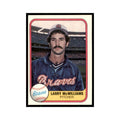 1981 Fleer Larry McWilliams Baseball Cards #267