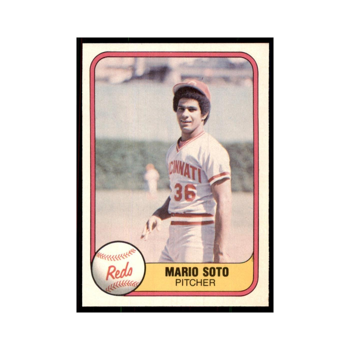 1981 Fleer Mario Soto Baseball Cards #214