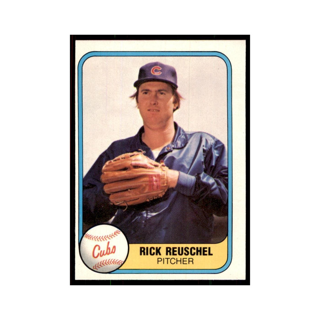 1981 Fleer Rick Reuschel Baseball Cards #293