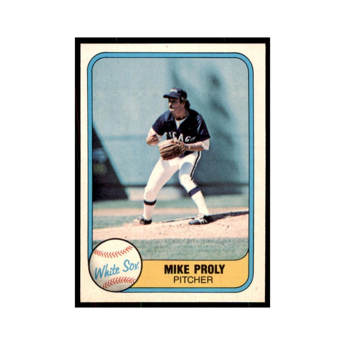 1981 Fleer Mike Proly Baseball Cards #358