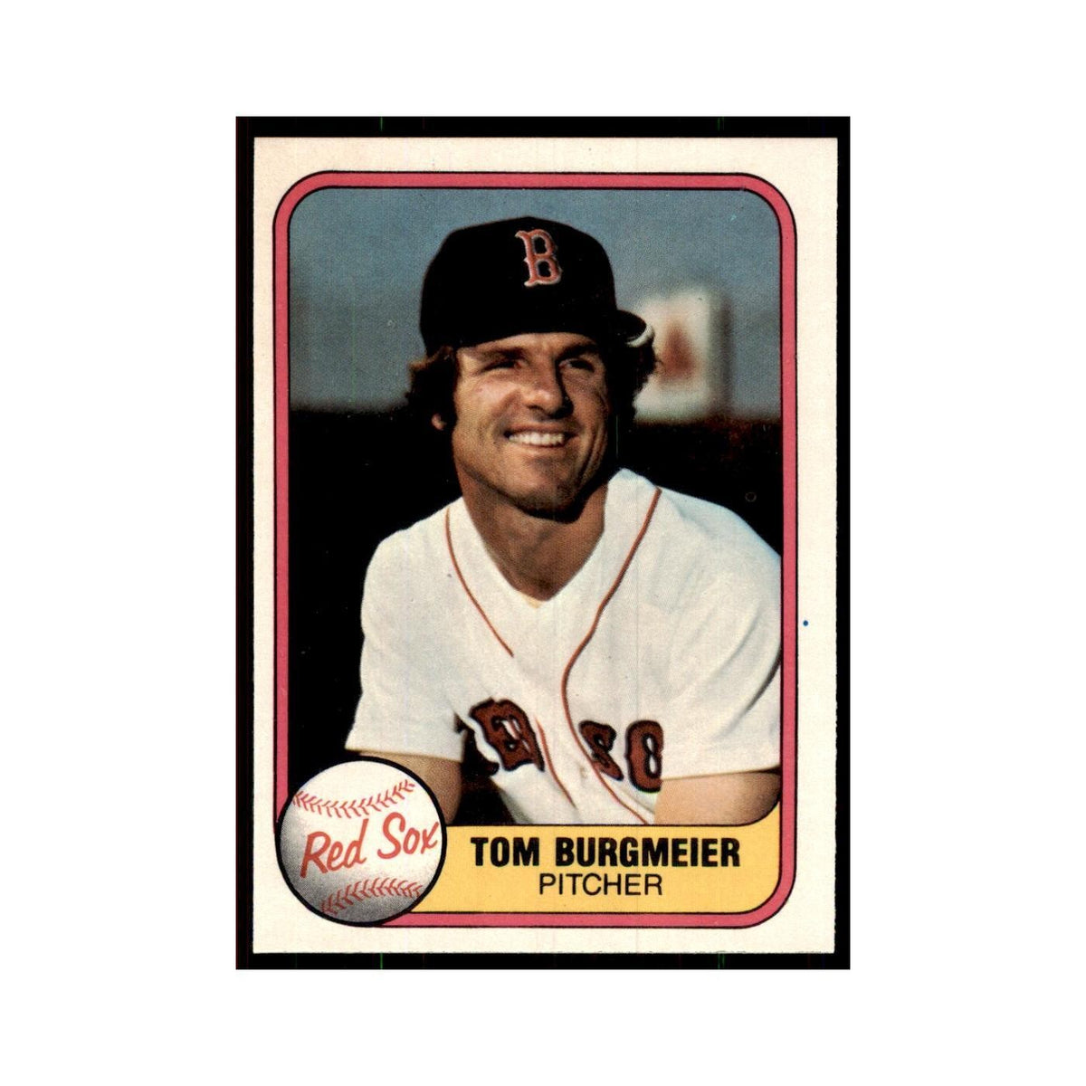 1981 Fleer Tom Burgmeier Baseball Cards #228