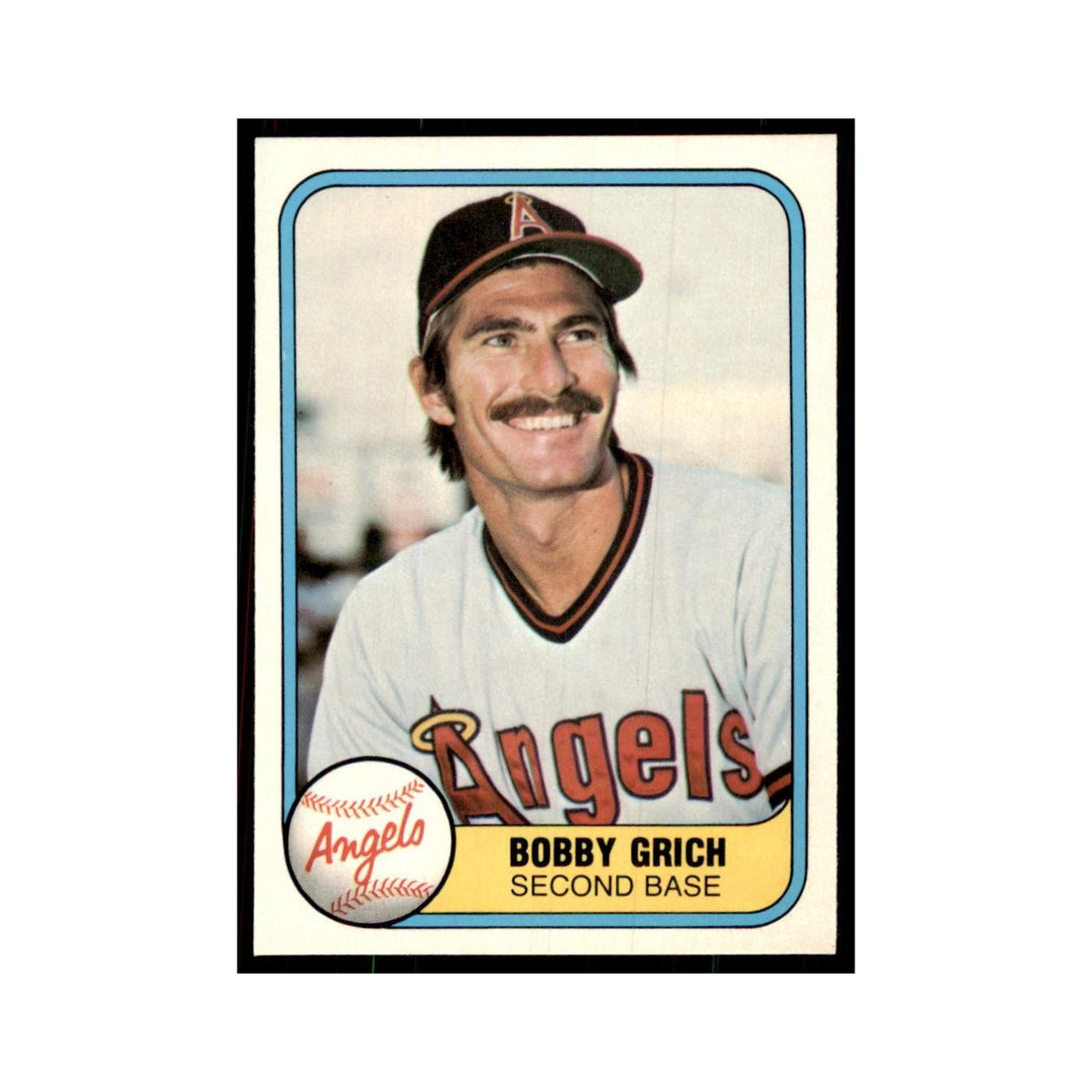 1981 Fleer Bobby Grich Baseball Cards #269