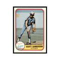 1981 Fleer Scott Sanderson Baseball Cards #166