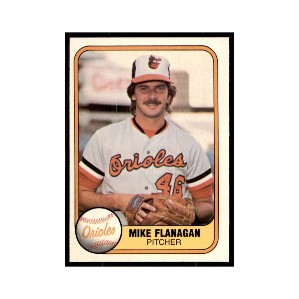 1981 Fleer Mike Flanagan Baseball Cards #171