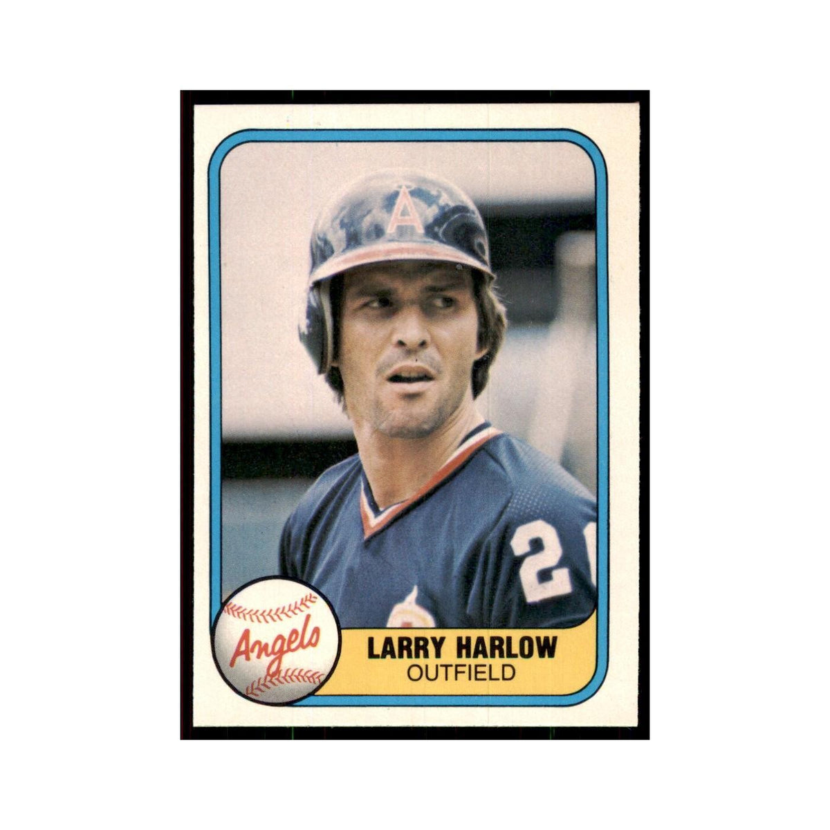 1981 Fleer Larry Harlow Baseball Cards #289