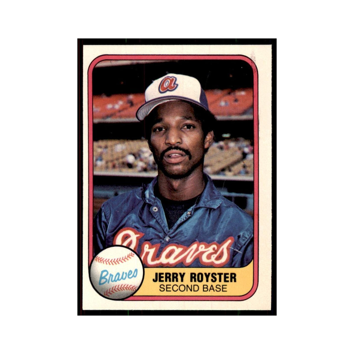 1981 Fleer Jerry Royster Baseball Cards #250
