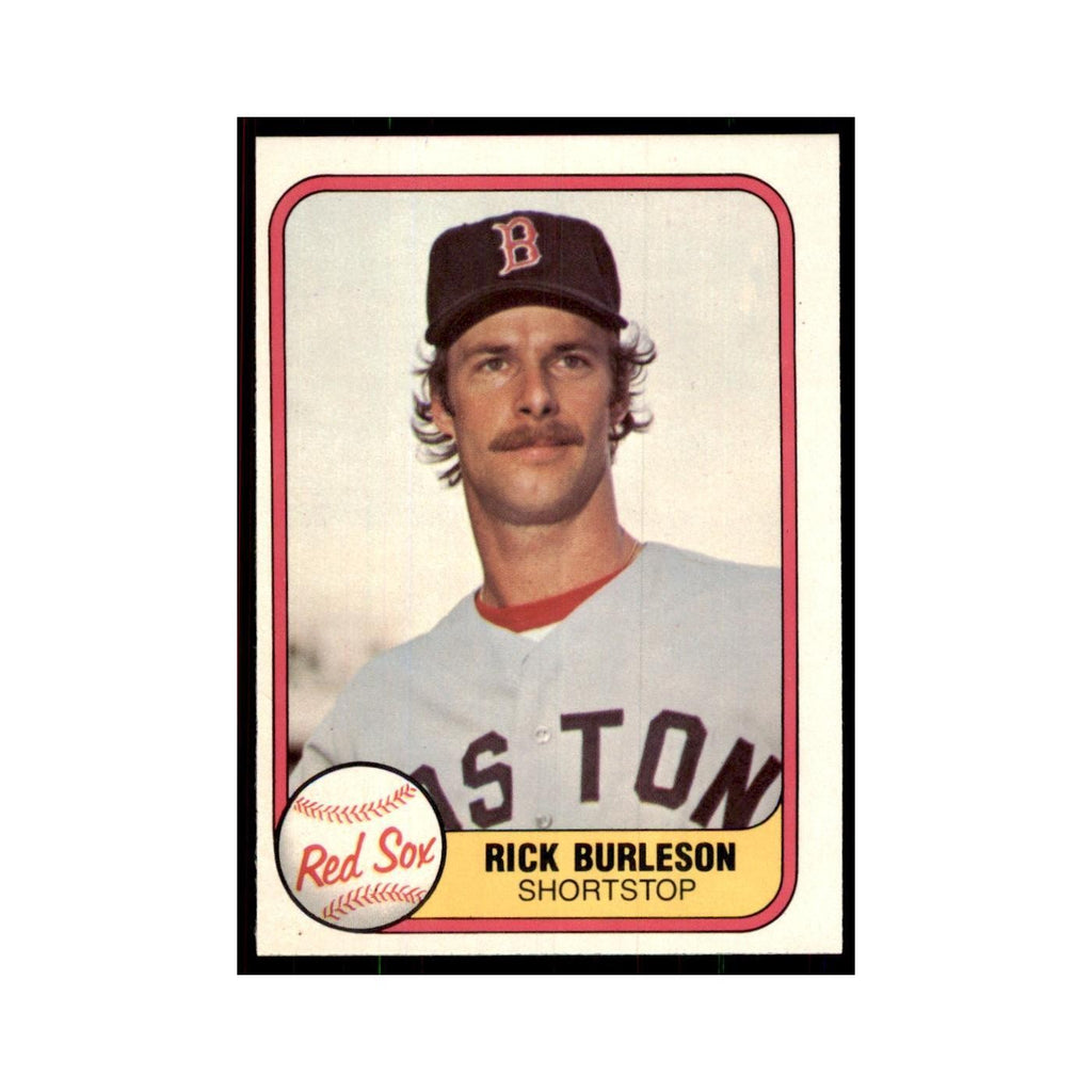 1981 Fleer Rick Burleson Baseball Cards #225