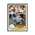 1981 Fleer Bill Nahorodny Baseball Cards #254