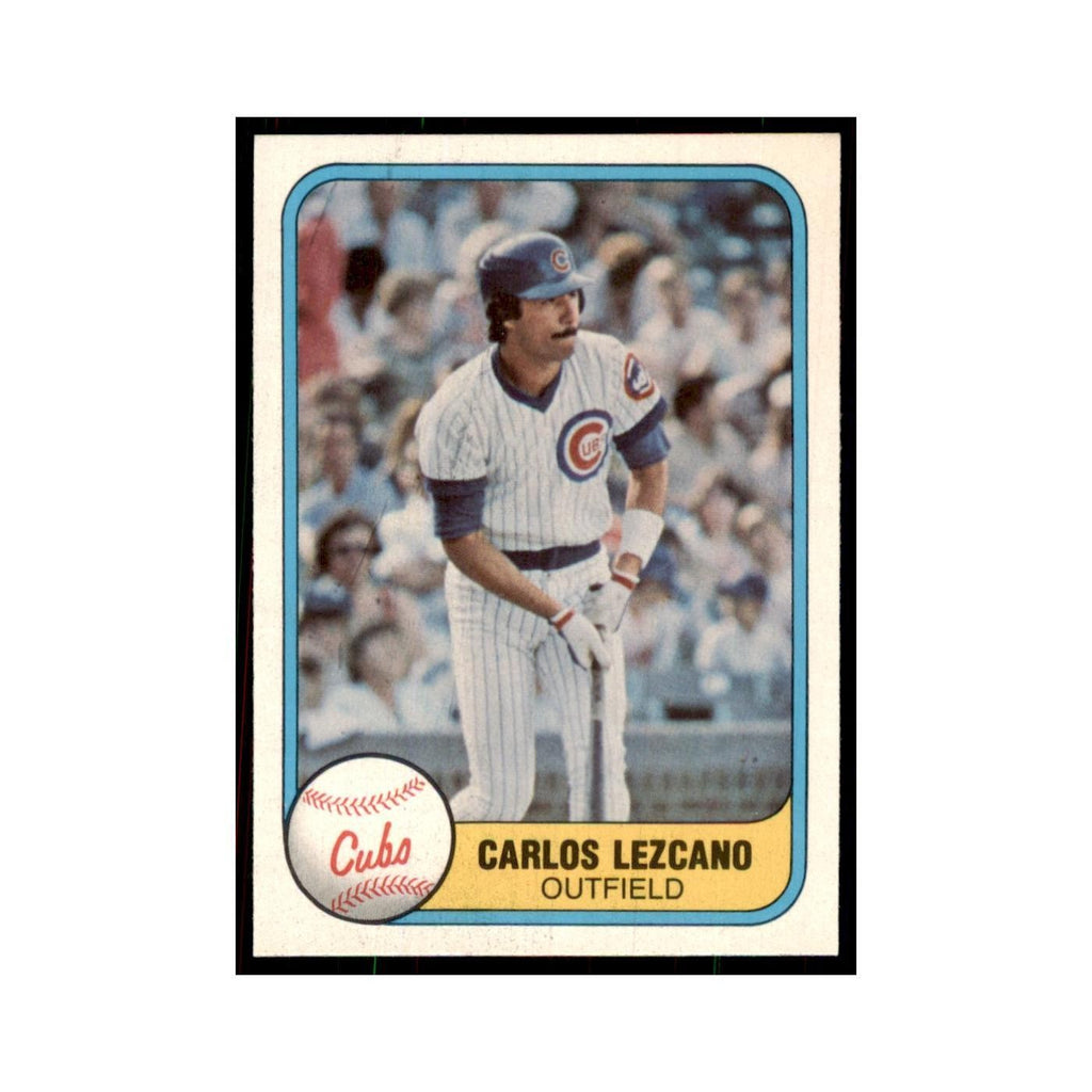 1981 Fleer Carlos Lezcano Baseball Cards #307