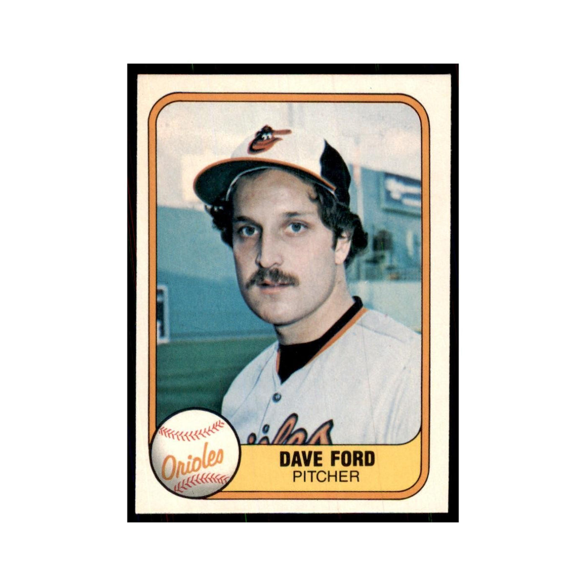 1981 Fleer Dave Ford Baseball Cards #192
