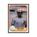 1981 Fleer Ron LeFlore Baseball Cards #154
