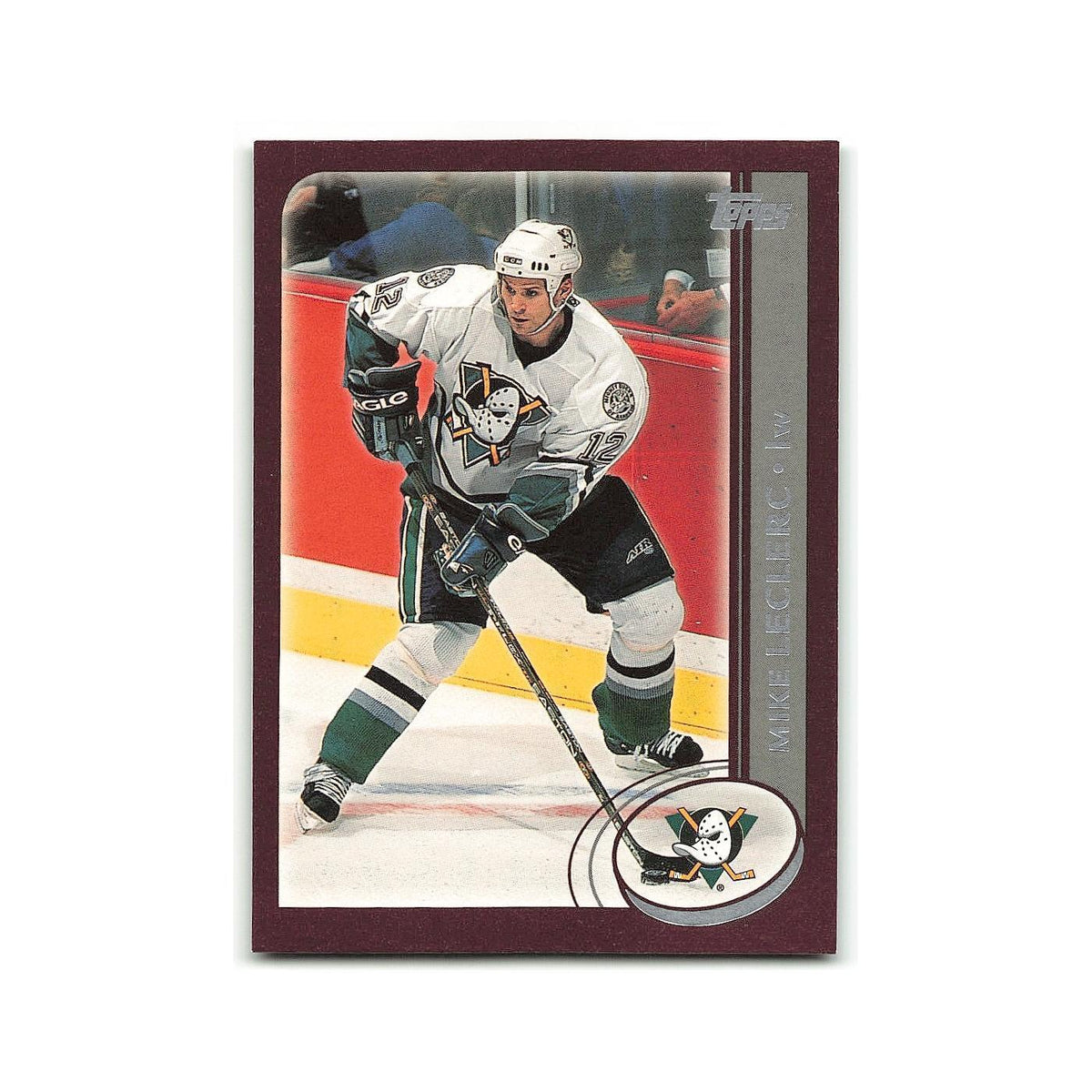 Mike Leclerc 2002 Topps #62 Anaheim Mighty Ducks Hockey Card NM