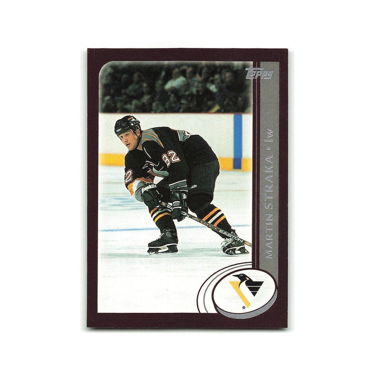 Martin Straka 2002 Topps #70 Pittsburgh Penguins Hockey Card NM