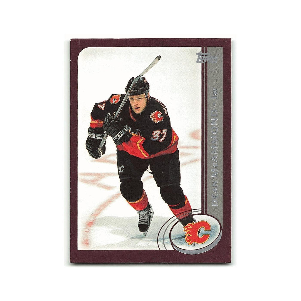 Dean McAmmond 2002 Topps #89 Calgary Flames Hockey Card NM