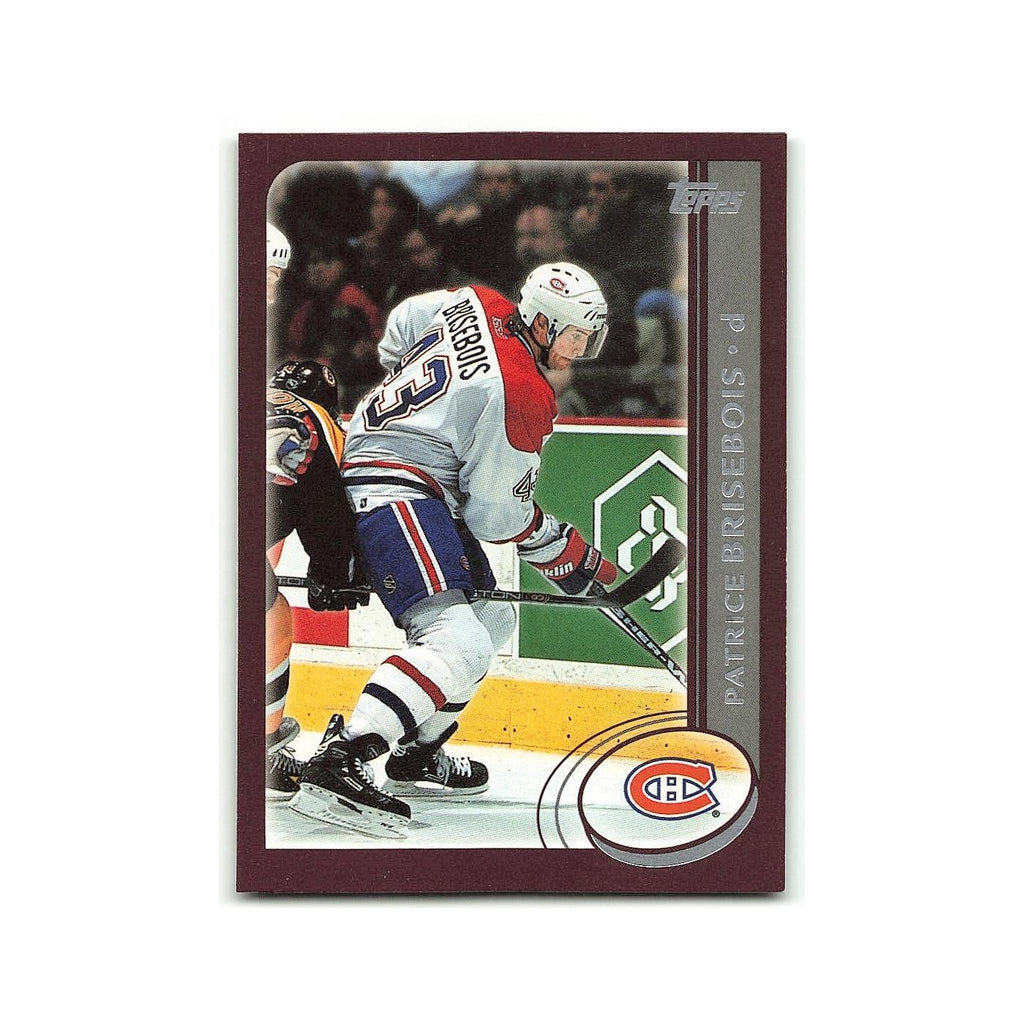 Patrice Brisebois 2002 Topps #41 Montreal Canadiens Hockey Card NM