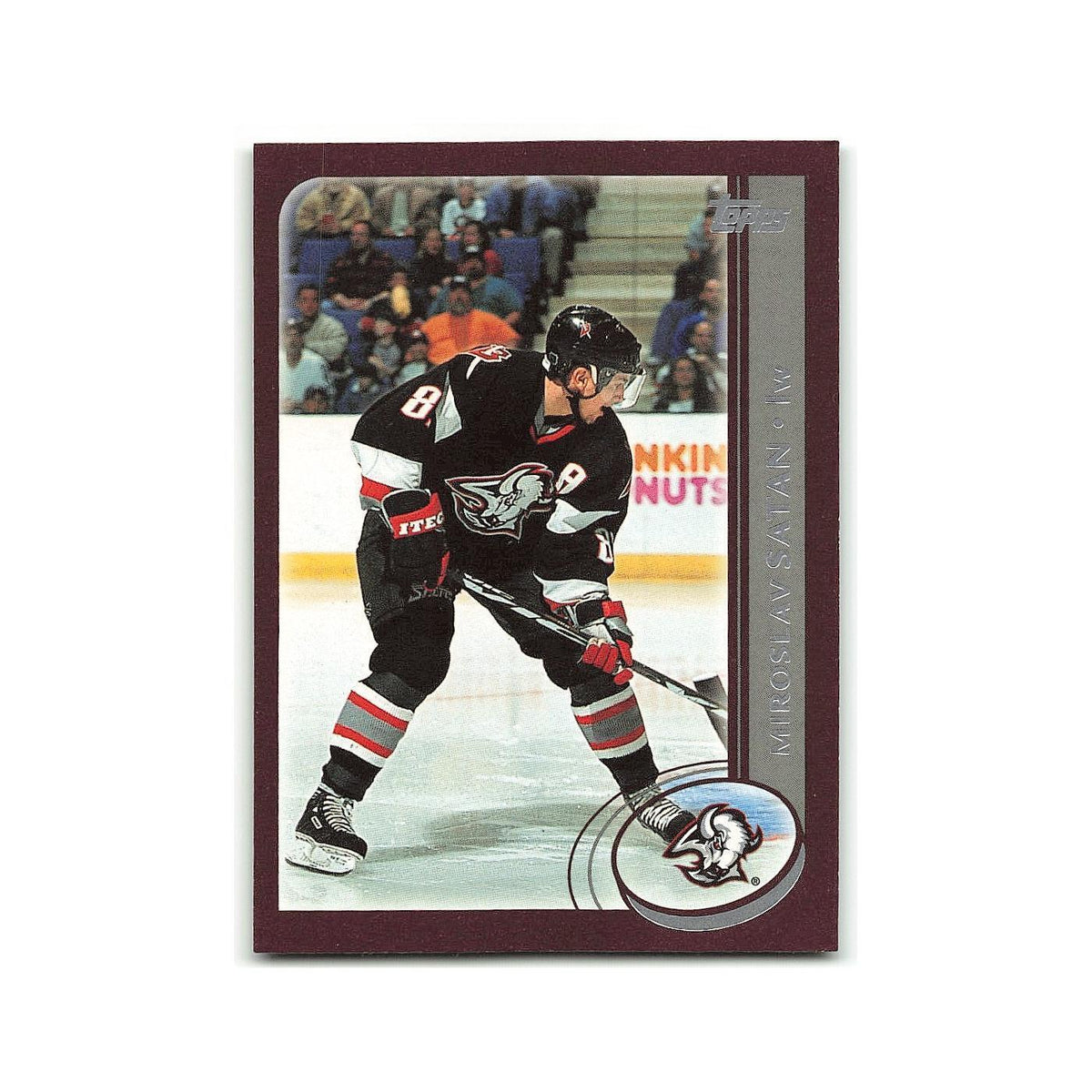 Miroslav Satan 2002 Topps #20 Buffalo Sabres Hockey Card NM