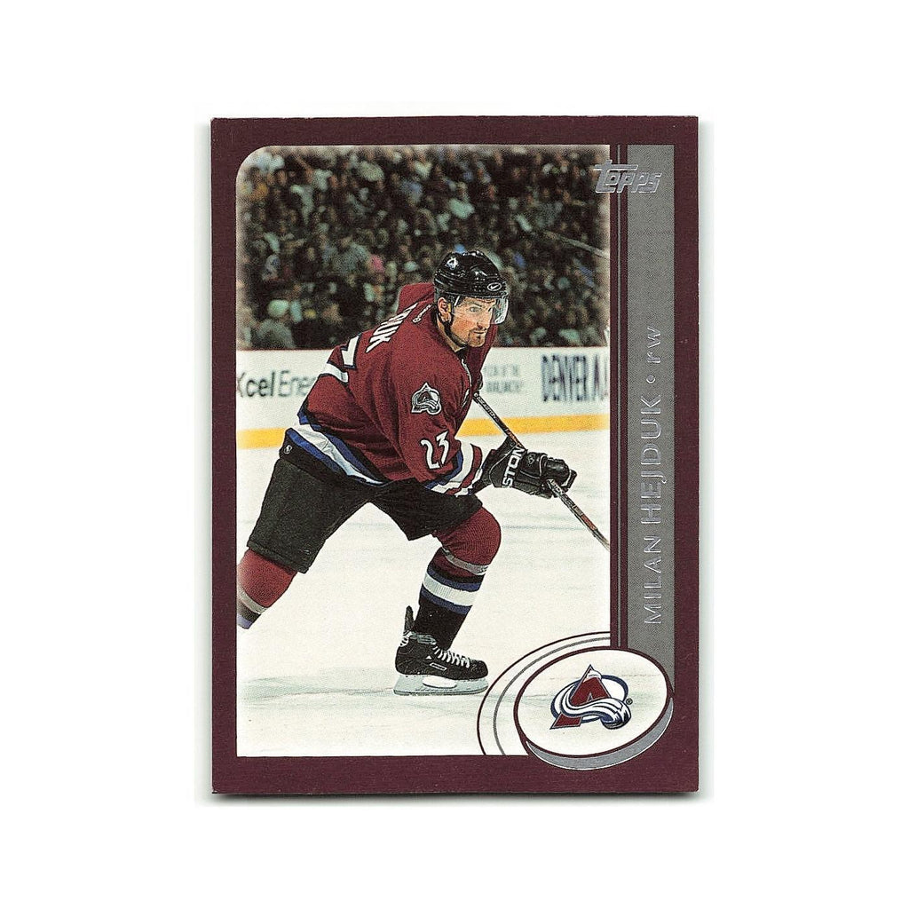 Milan Hejduk 2002 Topps #99 Colorado Avalanche Hockey Card NM