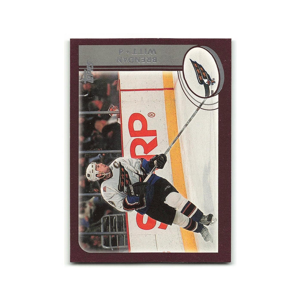 Brendan Witt 2002 Topps #104 Washington Capitals Hockey Card NM