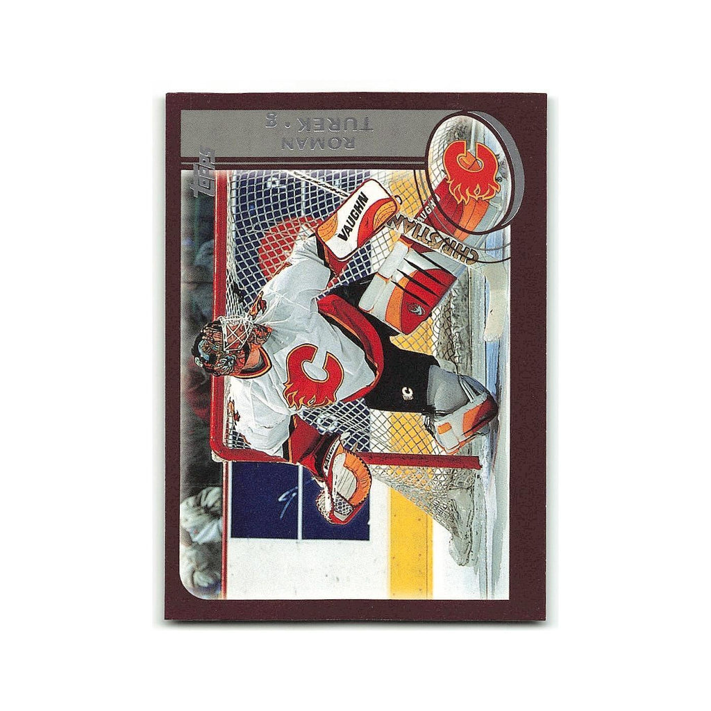 Roman Turek 2002 Topps #98 Calgary Flames Hockey Card NM