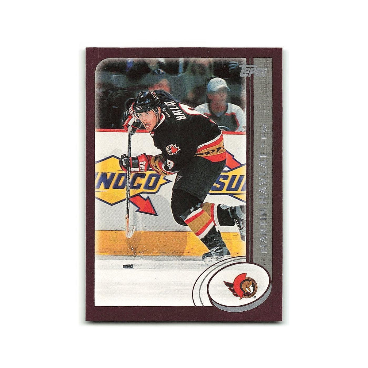 Martin Havlat 2002 Topps #49 Ottawa Senators Hockey Card NM