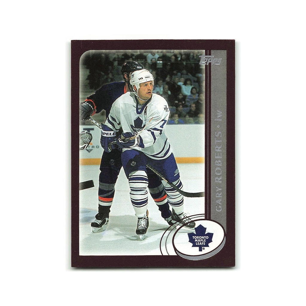 Gary Roberts 2002 Topps #88 Toronto Maple Leafs Hockey Card NM