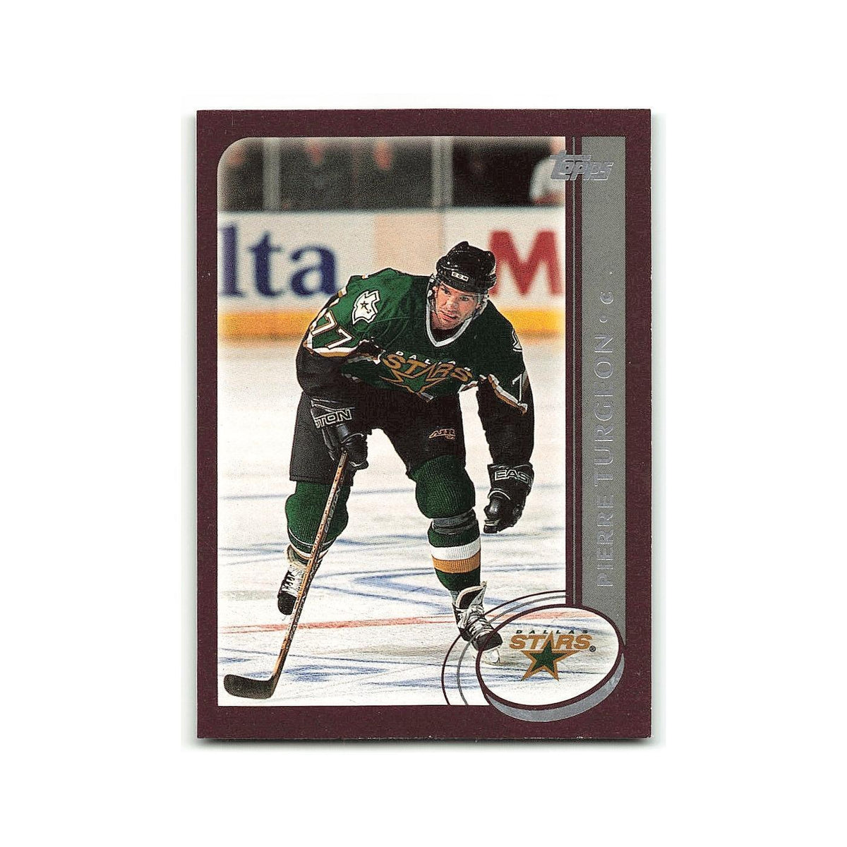 Pierre Turgeon 2002 Topps #113 Dallas Stars Hockey Card NM
