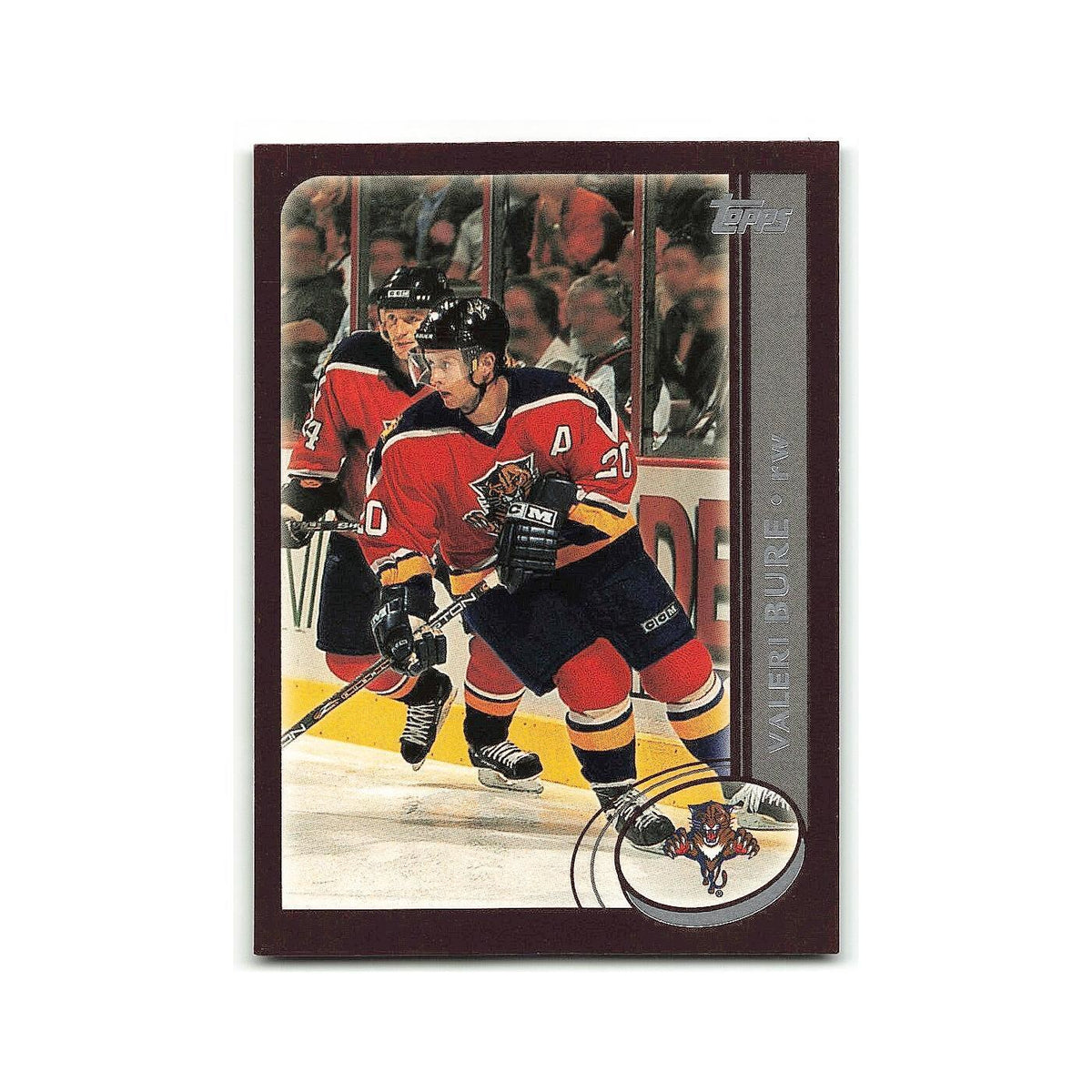 Valeri Bure 2002 Topps #54 Florida Panthers Hockey Card NM