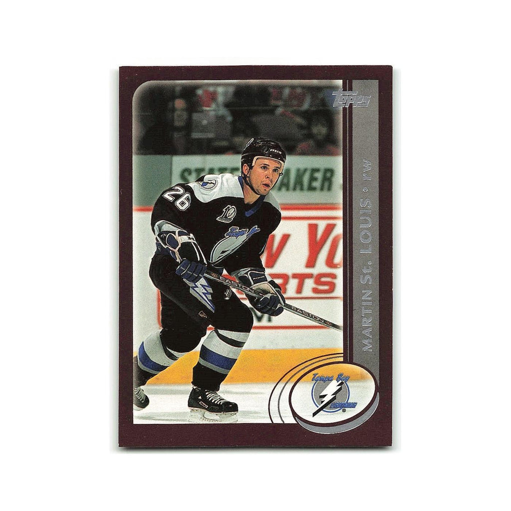 Martin St. Louis 2002 Topps #37 Tampa Bay Lightning Hockey Card NM