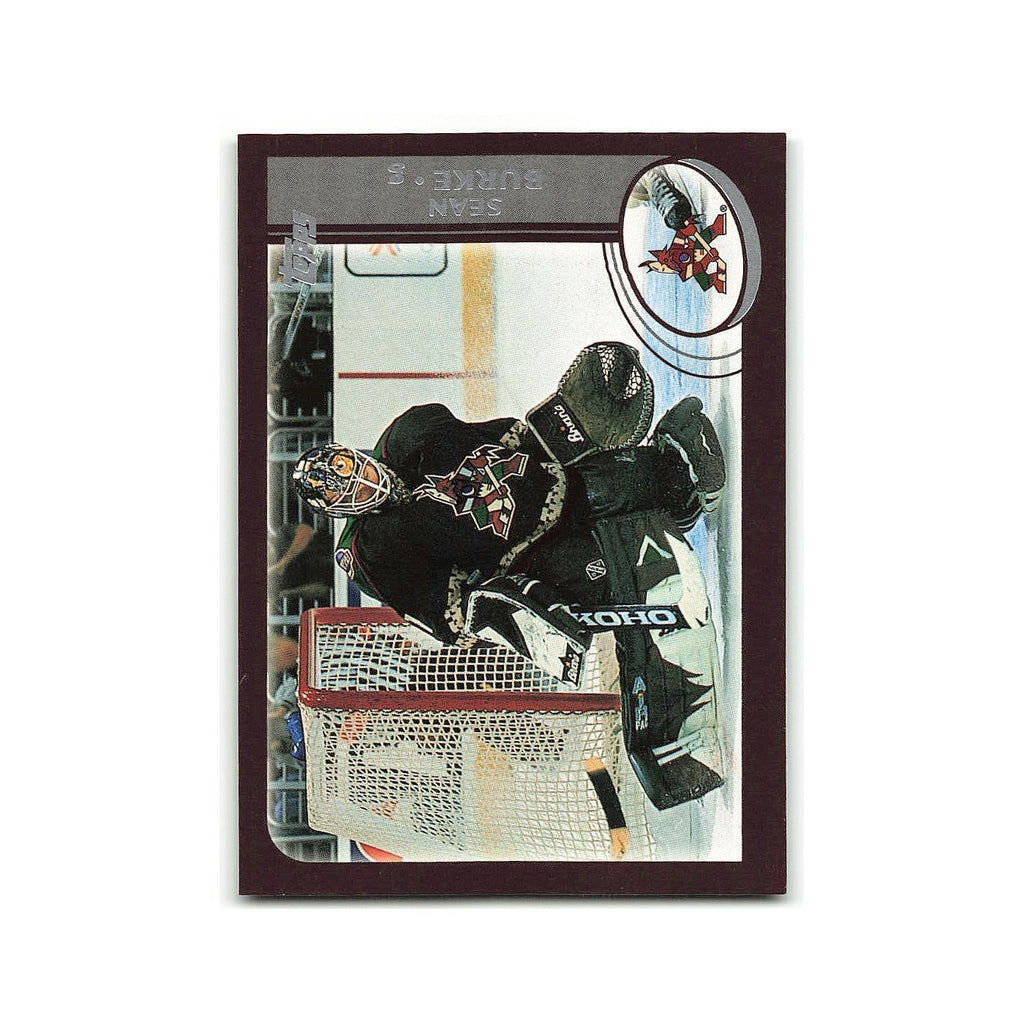 Sean Burke 2002 Topps #24 Phoenix Coyotes Hockey Card NM